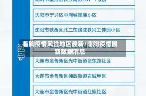临朐疫情风险地区最新/临朐疫情最新数据消息