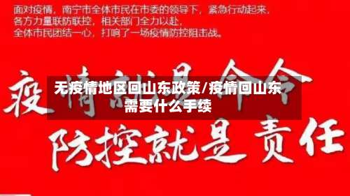 无疫情地区回山东政策/疫情回山东需要什么手续-第1张图片