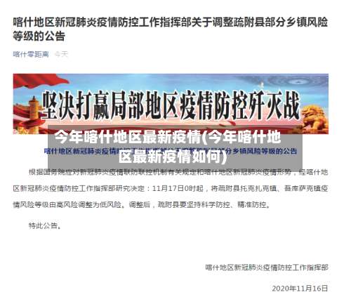 今年喀什地区最新疫情(今年喀什地区最新疫情如何)-第1张图片