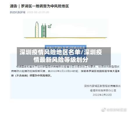 深圳疫情风险地区名单/深圳疫情最新风险等级划分-第2张图片